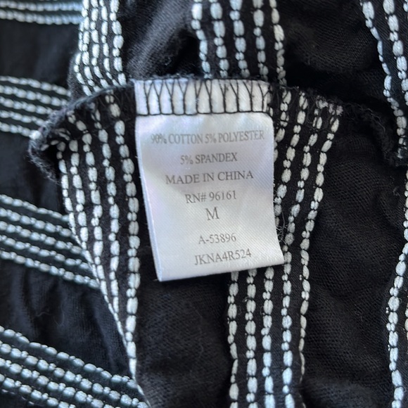 Black striped summer dress - Picture 4 of 6